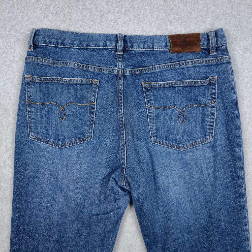 Lauren Jeans Co. Womens Size 12 Medium Wash Bootcut Jeans 32x30 - Picture 6 of 16